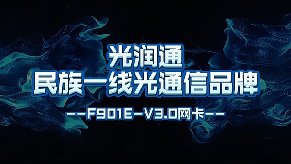 光润通千兆单光口F901E-V3.0网卡